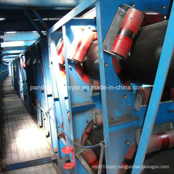 ISO Standard Pipe Belt Conveyor for Chemical Industry